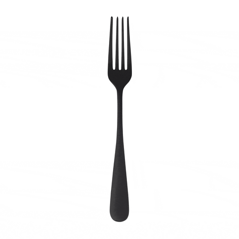 Matte Black Fork GIF